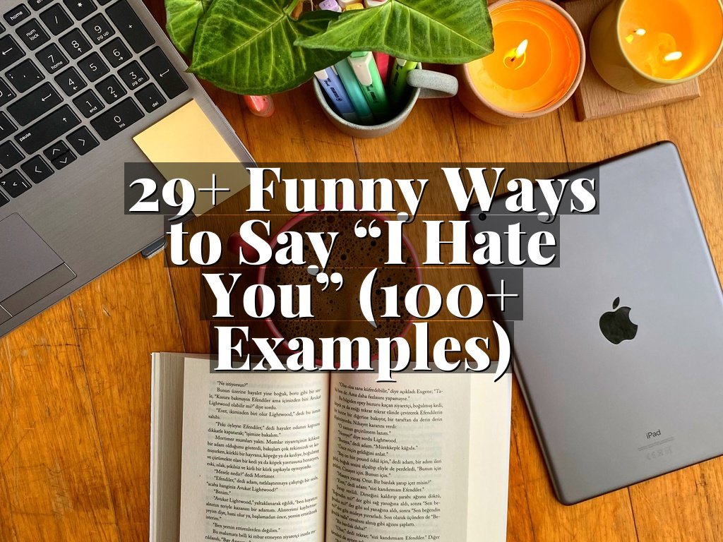 29+ Funny Ways to Say “I Hate You” (100+ Examples)