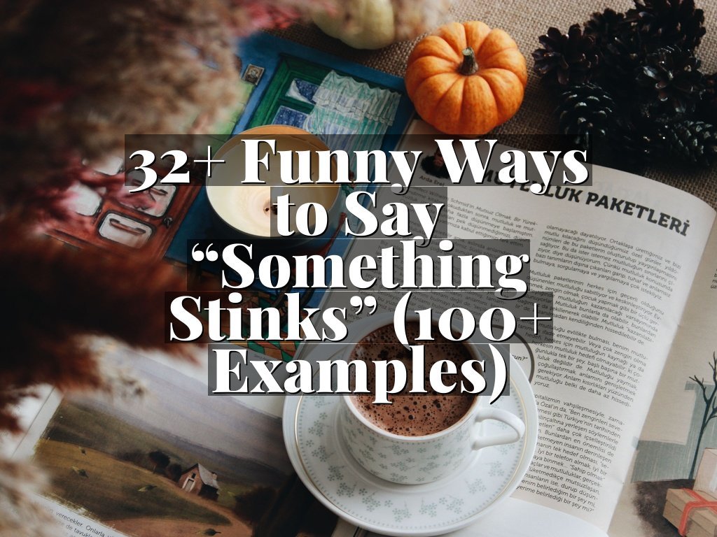32+ Funny Ways to Say “Something Stinks” (100+ Examples)